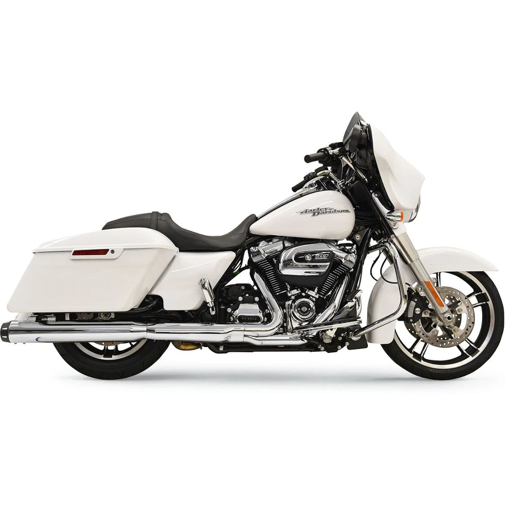 Harley-Davidson Touring (17-25) Quick Change slip-on udstødninger, krom – Bassani