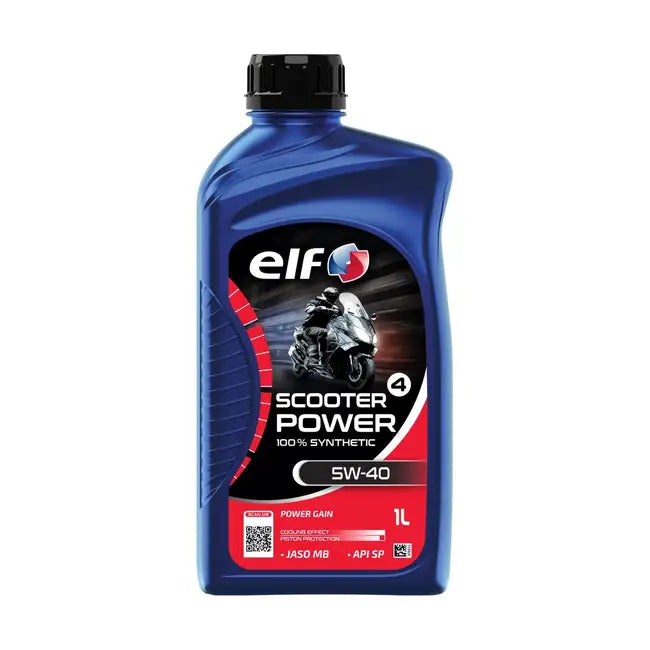 ELF Scooter 4 Power 5W-40 4-takts scooterolie – 1 L