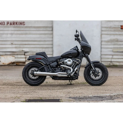 Harley-Davidson Softail / Dyna (18-23) SuperStreet 2:1 Exhaust System, krom, Straight-Cut end cap – S&S Cycle – konstruktion og finish 5