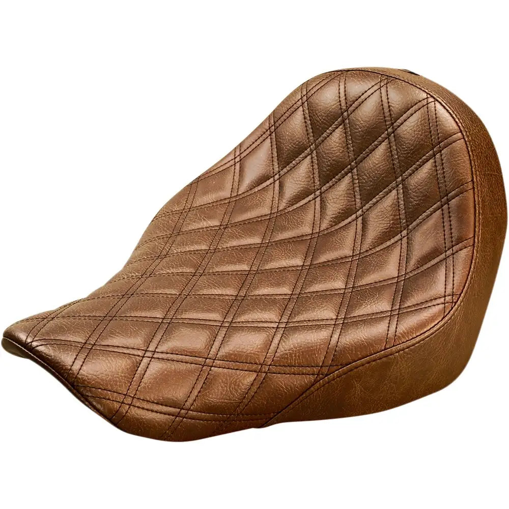 Harley-Davidson Softail (18-26) Renegade solosæde Lattice Stitched, Brown (818-29-002BLS) – Saddlemen