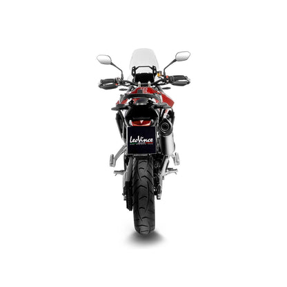 Triumph Tiger 900 GT (24-26) LeoVince LV One EVO slip-on – rustfri – titanium-look – 14450E – ekstra produktvisning af lyddæmper, finish og detaljer 3