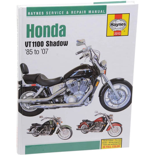 Honda VT1100 Shadow (1985–2007) værkstedshåndbog – Haynes – Haynes værkstedsmanual til service og reparation