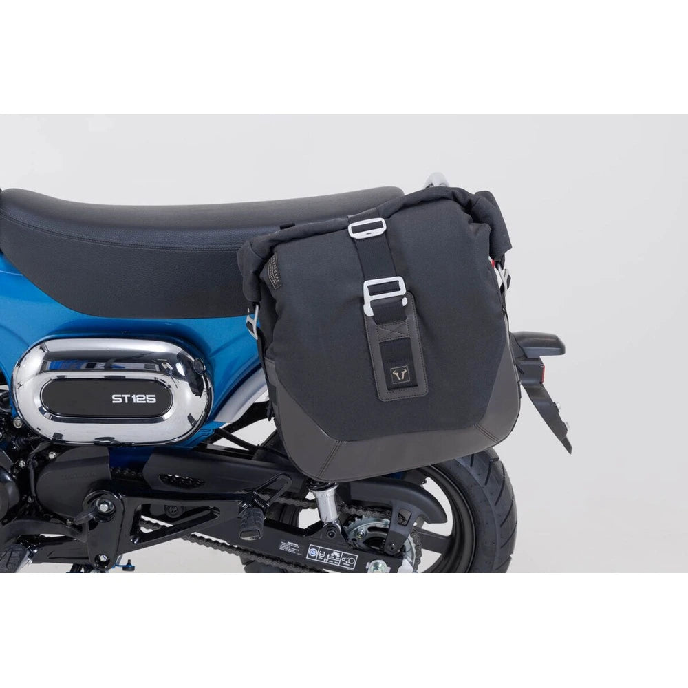 Honda St 125 ABS (23-24) Legend Gear LC2 Side Bag System Brown Edition (Left) – SW-Motech – produktbillede 4