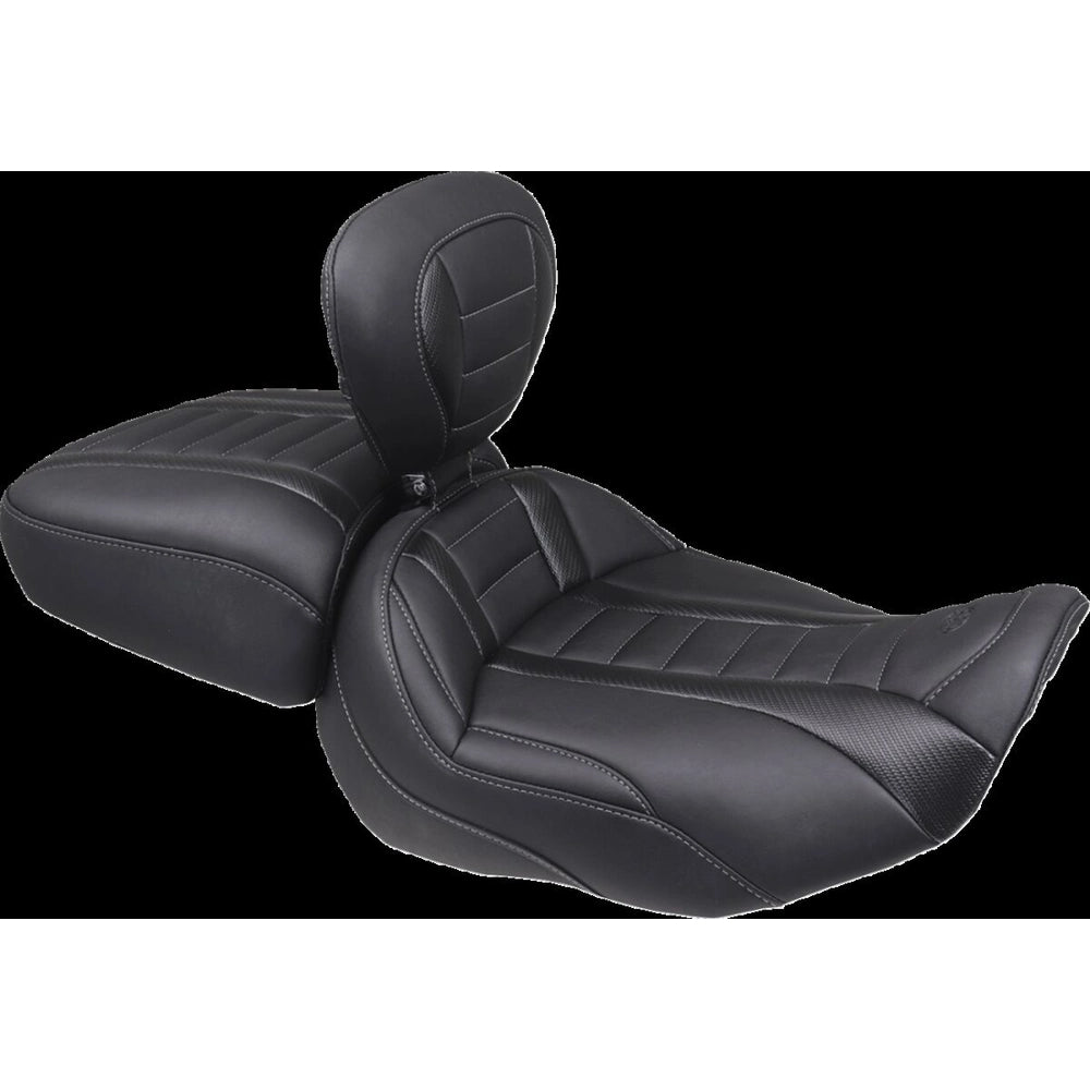 Harley-Davidson Touring (23-26) Deluxe Touring solosæde – Mustang – Mustang varenr. 89401GM – ekstra visning af form, polstring og design – billede 5
