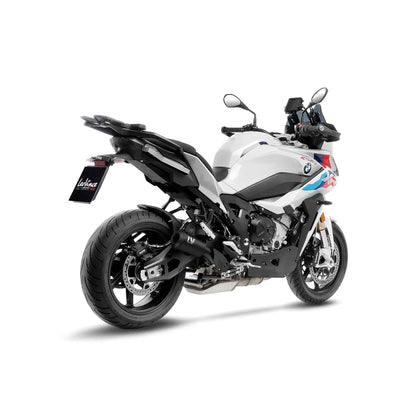 BMW S1000XR (21-23) LeoVince LV-10 slip-on – rustfri – ekstra produktvisning af lyddæmper, finish og detaljer 6