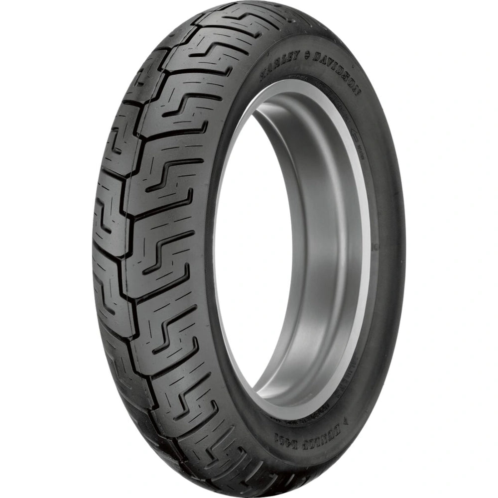 Dunlop D401 130/90B16 73H TL – bagdæk – originalt Dunlop bagdæk med Harley cruiser-stabilitet og jævnt slid. Køb hos Mo2parts.
