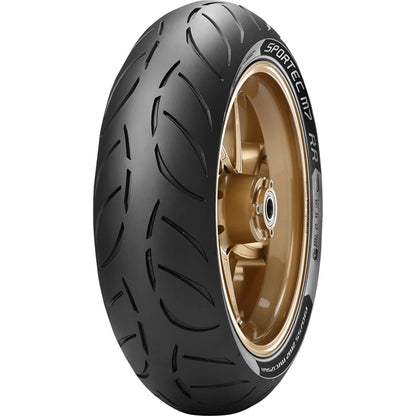 Metzeler Sportec M7 RR 190/50ZR17 (73W) TL – bagdæk – originalt Metzeler MC-dæk med sportsligt greb og præcis styrerespons.