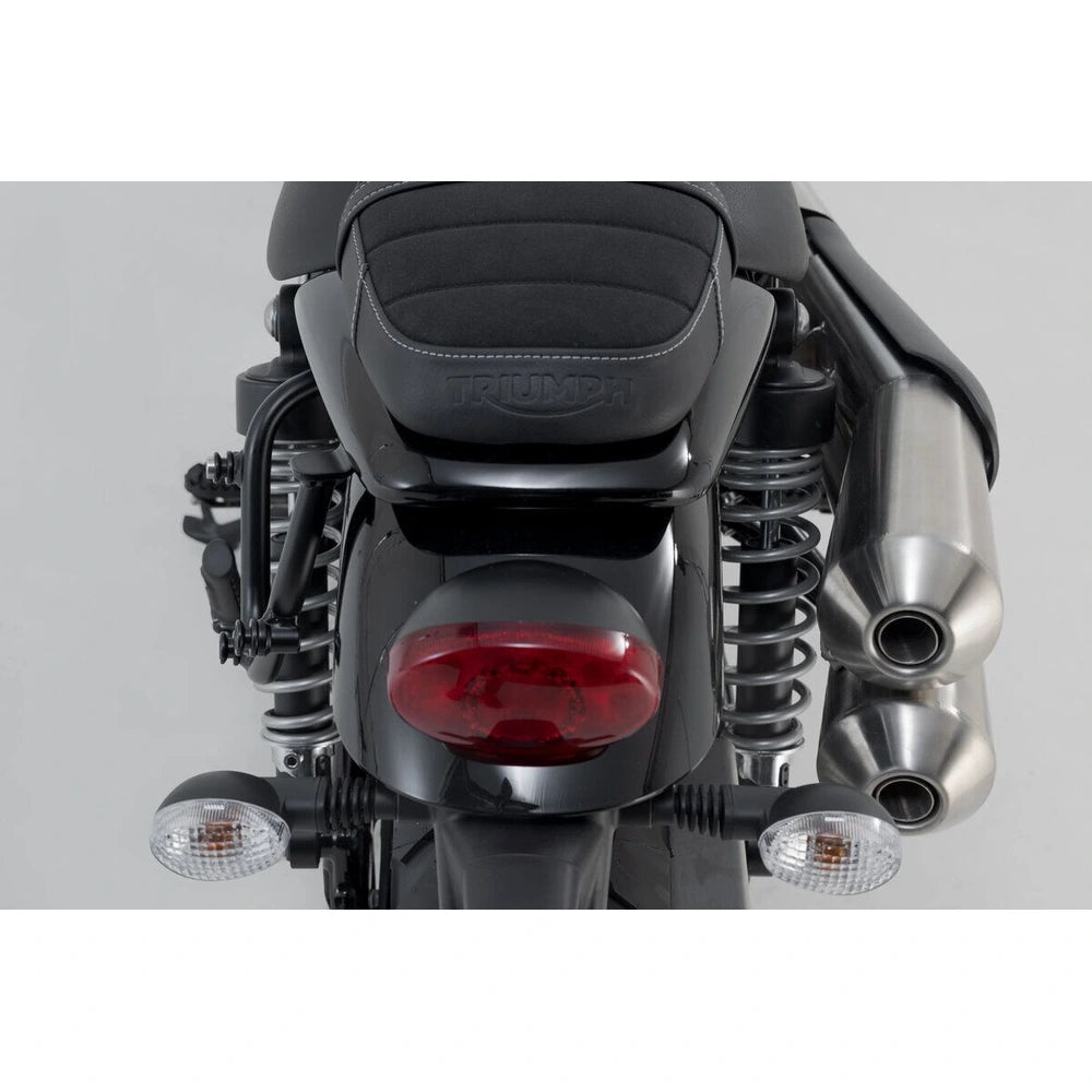 Triumph Street Scrambler 900 ABS (17-22) m.fl. Legend Gear LC2 Side Bag System Brown Edition (Left) – SW-Motech – produktbillede 2