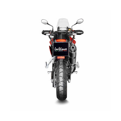 Triumph Tiger 850 (22-24) m.fl. LeoVince LV One EVO slip-on – rustfri – ekstra produktvisning af lyddæmper, finish og detaljer 5