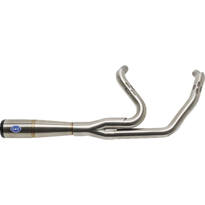 Harley-Davidson Touring (17-25) 2-into-1 Diamondback Exhaust System, børstet – S&S Cycle