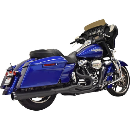 Harley-Davidson Touring (17-25) Road Rage 2-i-1 komplet udstødning, sort – Bassani – ekstra produktvisning 2 med fokus på design og detaljer