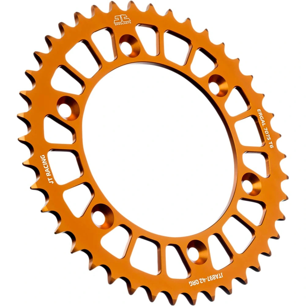 Bagtandhjul 42T, 520 – aluminium, JTA897.42ORG – JT Sprockets