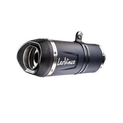Yamaha MT-07 (21-24) m.fl. LeoVince LV One EVO komplet udstødning – rustfri – godkendt – mat sort – 14360EBK