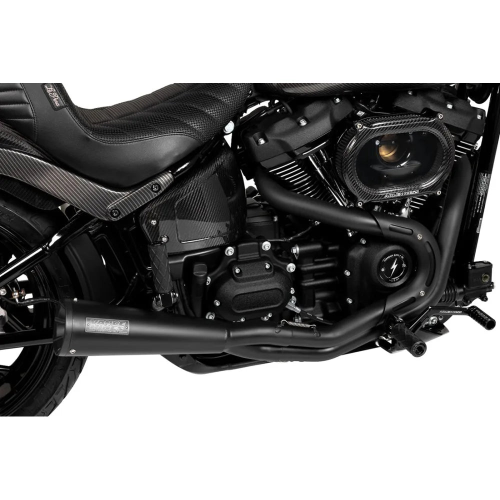 Harley-Davidson Softail (25) carbon sidecovers Black/ Carbon Fiber/ Gloss – Saddlemen – ekstra produktvisning med fokus på carbonvævning, form og finish – billede 2