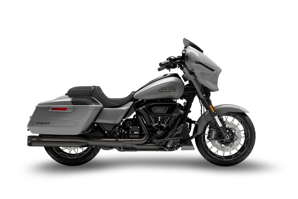 Harley-Davidson Touring (17-24) 4,5" slip-ons, sort krom – Zard – produktbillede 3