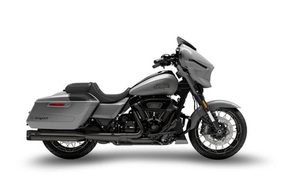 Harley-Davidson Touring (17-24) 4,5" slip-ons, sort krom – Zard – produktbillede 3