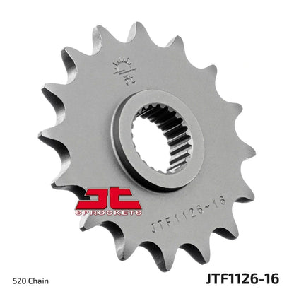 Fortandhjul 16T, 520 – stål, JTF1126.16 – JT Sprockets