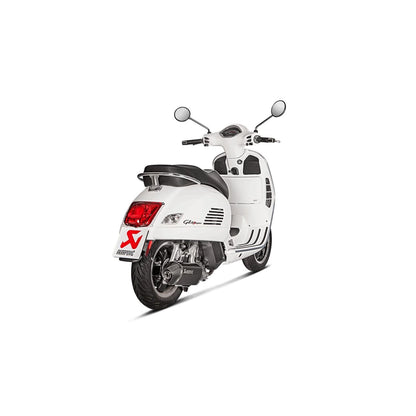 Akrapovič S-VE125SO2-HZBL slip-on – produktdetalje og finish