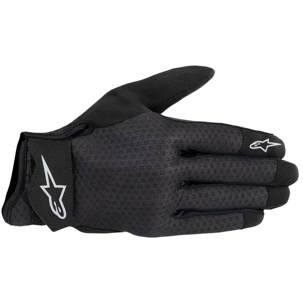 MC handsker Stated Air, herre – Sort/Slate, str. M fra Alpinestars – primært produktbillede