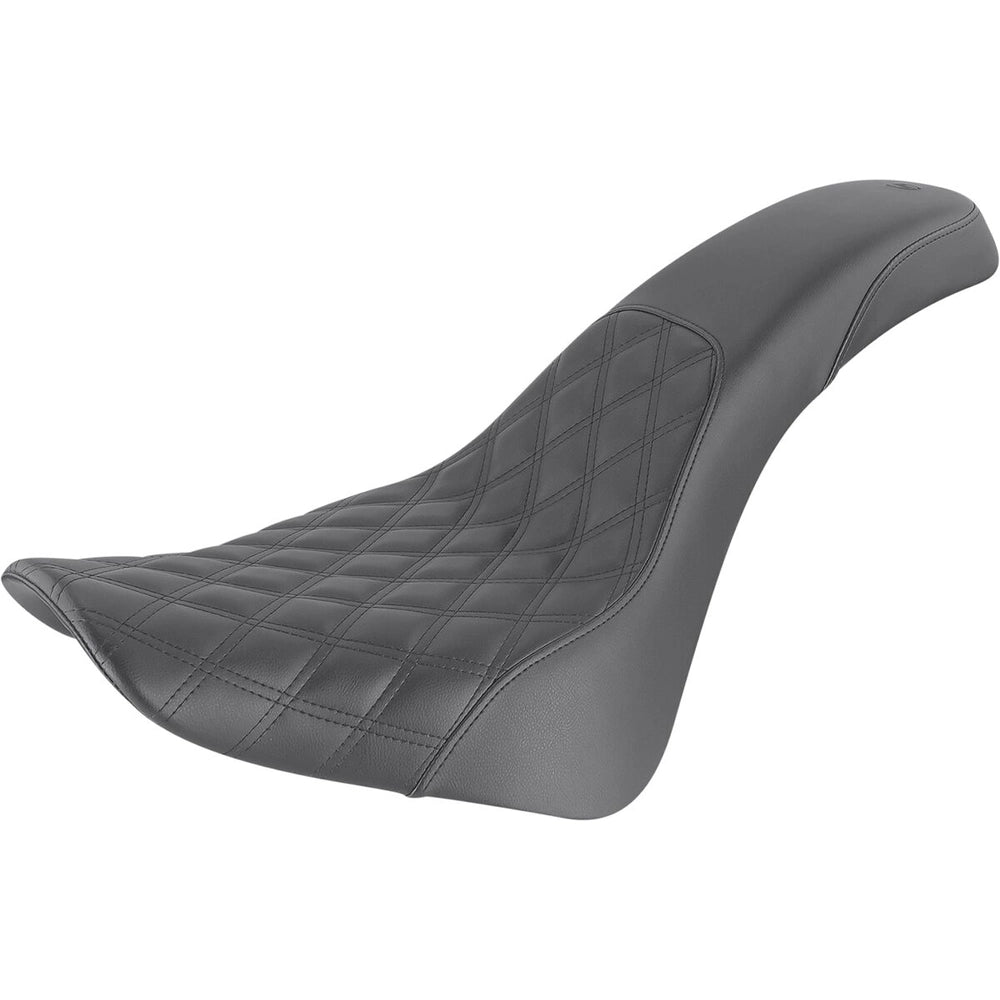 Harley-Davidson Softail (18-26) Profiler 2-up sæde Front Lattice Stitch/ Rear Smooth, 28 cm (11") – Saddlemen
