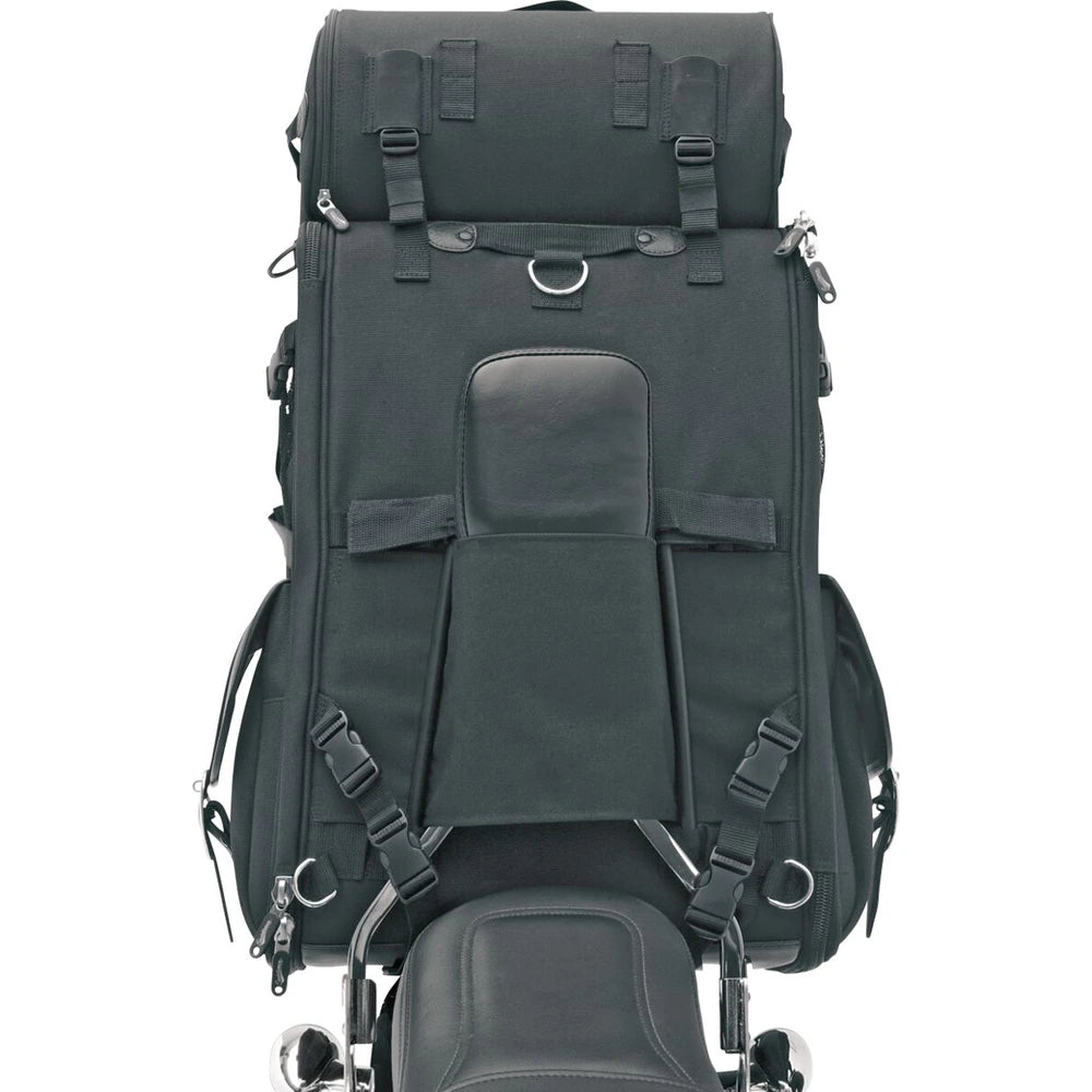 Harley-Davidson (12) Drifter sissy bar taske – Saddlemen – ekstra produktvisning med fokus på form, opbevaring og detaljer – billede 2
