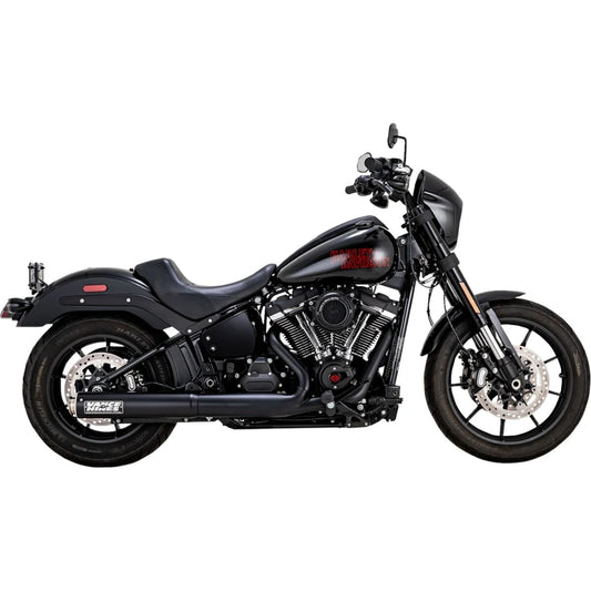 Harley-Davidson Softail (25-26) Supersport slip-on, sort – Vance & Hines