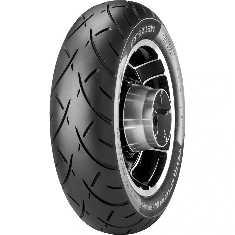 Metzeler ME 888 Marathon Ultra 180/70R16 77V TL – bagdæk – originalt Metzeler MC-dæk med stabilitet, komfort og rolig kørefølelse.