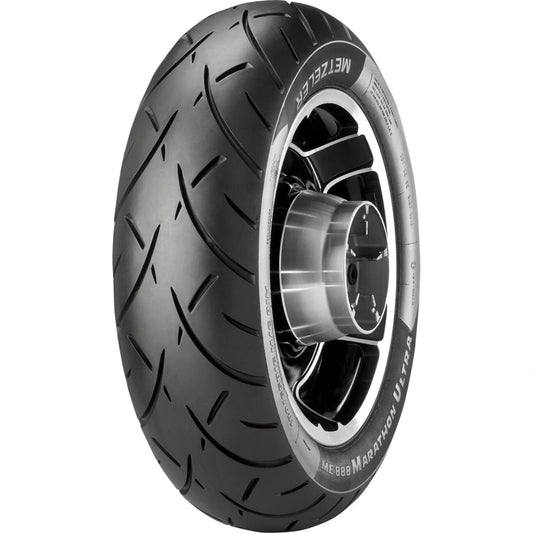 Metzeler ME 888 Marathon Ultra 200/50ZR17 75W TL – bagdæk – originalt Metzeler MC-dæk med stabilitet, komfort og rolig kørefølelse.