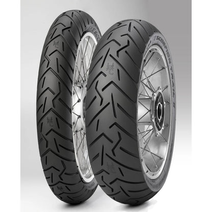 Pirelli Scorpion Trail II 170/60 ZR17 72W TL – spec. D – bagdæk set fra siden – se profil og design på dette Pirelli bagdæk hos Mo2parts.