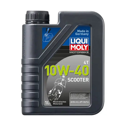 Scooterolie, 10W-40 – LIQUI MOLY Motorbike 4T Scooter – Mineralsk – 1 L