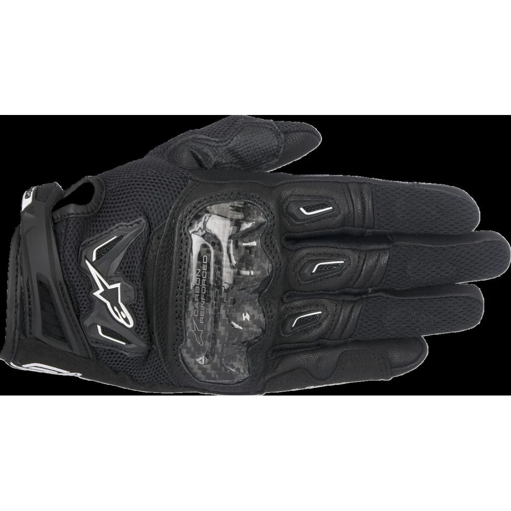 MC handsker SMX-2 Air Carbon V2, herre – Sort, str. M fra Alpinestars