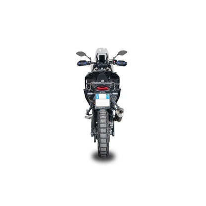 Yamaha Ténéré 700 (18-26) Dakar slip-on, sort – Spark – måltegning og tekniske dimensioner, billede 5