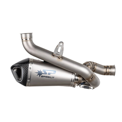 Ducati Panigale V4 / Streetfighter V4 (25-26) Underbody slip-on, titanium – Spark – produktdetalje fra alternativ vinkel, billede 4