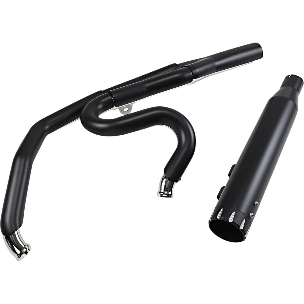 Harley-Davidson Touring (17-25) Road Rage 2-i-1 komplet udstødning, sort – Bassani