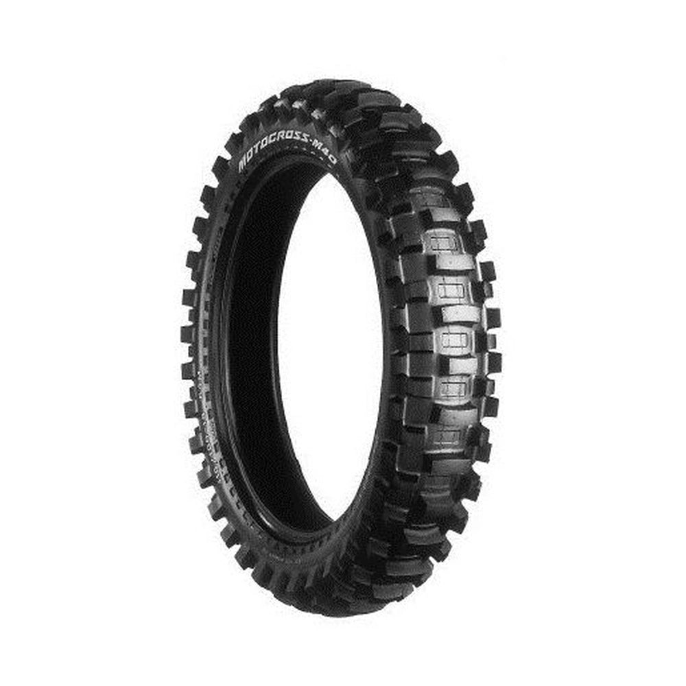 Bridgestone M40 2.50-10 33J TT – bagdæk – originalt Bridgestone bagdæk med grebstærke egenskaber i blødt terræn. Køb hos Mo2parts.