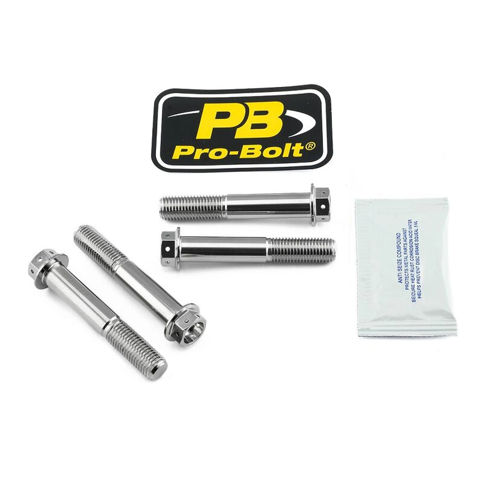 Bremsekaliberboltsæt foran, 4 stk. – Race Spec, 316 rustfrit stål, SSFBMON360R – Pro-Bolt