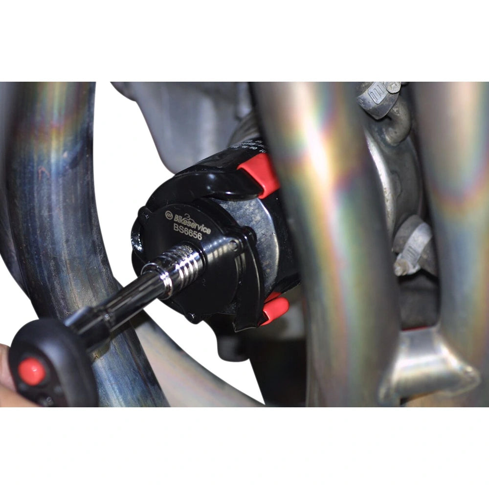 Universal 3-armet oliefilternøgle – BikeService BS6656 – billede 2