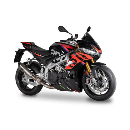 Aprilia RSV4 / Tuono V4 (17-26) Konix Evo slip-on, titanium – Spark – produktdetalje fra alternativ vinkel, billede 7
