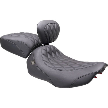 Harley-Davidson Touring (23-26) Tripper solosæde – Mustang – Mustang varenr. 89503 – ekstra produktvinkel med fokus på form og finish – billede 3