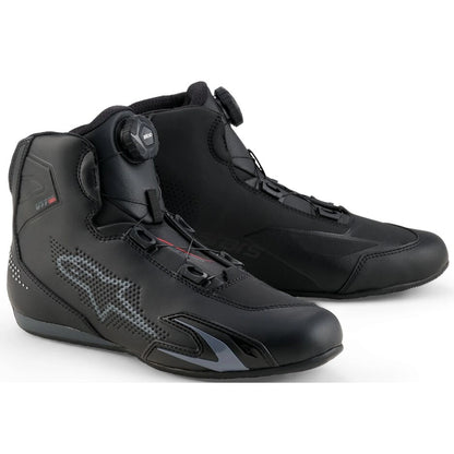 MC sko Celer, herre – Sort/Grå, str. US 10,5 fra Alpinestars – primært produktbillede