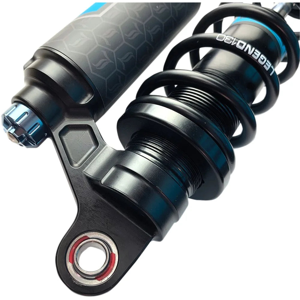 Legend Suspension Harley-Davidson Dyna (91-17) REVO-ARC støddæmpersæt, 13", Heavy Duty, piggyback reservoir, sort – produktbillede 4, varenr. 1310-1891
