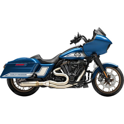 Harley-Davidson Touring (17-25) 2-i-1 Mid-Length Super Bike komplet udstødning – Bassani – ekstra produktvisning 2 med fokus på design og detaljer