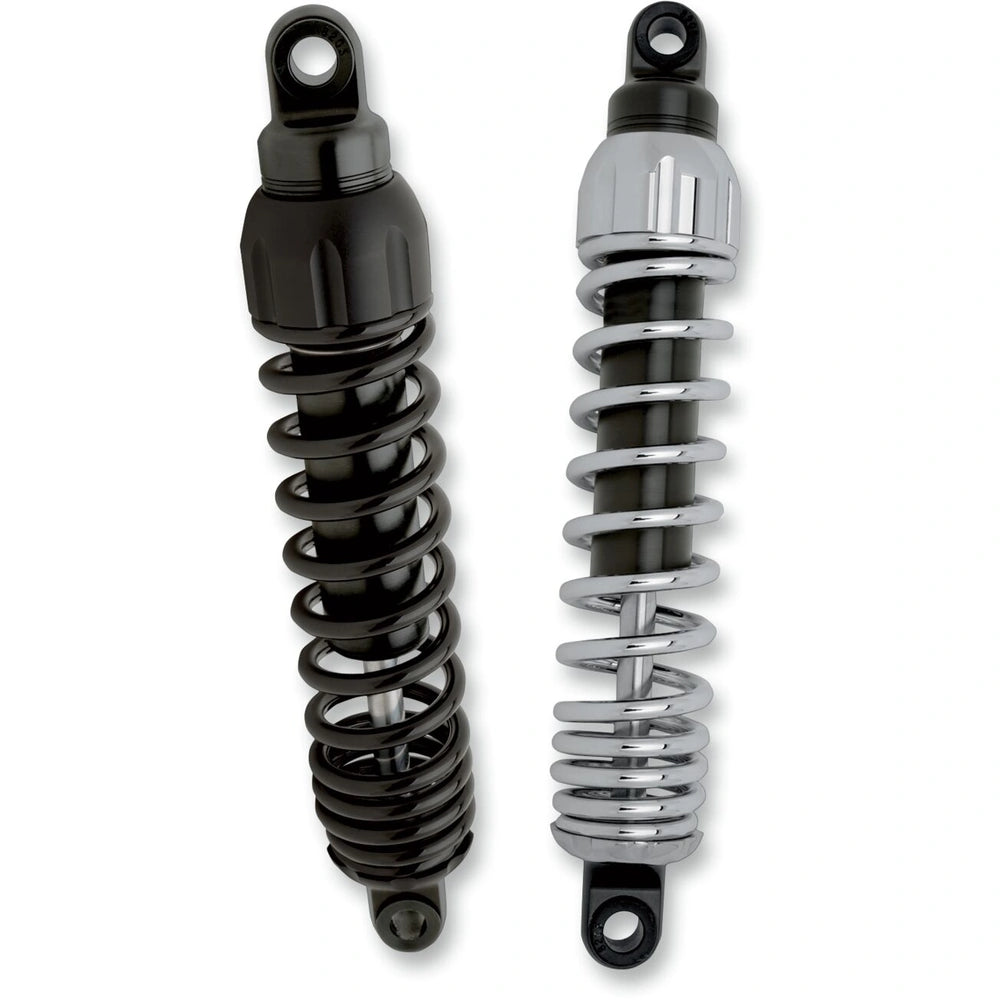 Harley-Davidson Dyna-modeller (91-17) 444 FST støddæmpersæt, 305 mm, krom – Progressive Suspension støddæmper til mere kontrol og komfort