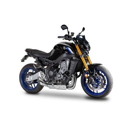 Yamaha MT-09 (21-26) Triade MotoGP-style komplet udstødning, rustfrit stål – Spark – produktdetalje fra alternativ vinkel, billede 6