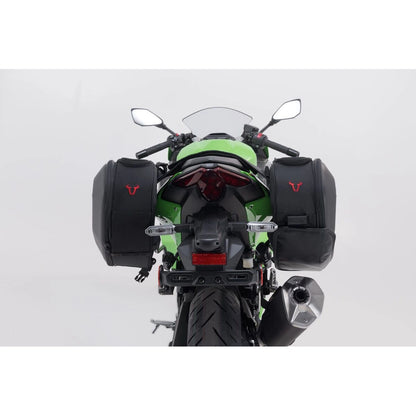 Kawasaki Ninja 500 SE ABS (24-26) m.fl. PRO BLAZE H sidetaske Set with EDGE Protection & Heat Guard – SW-Motech – produktbillede 4
