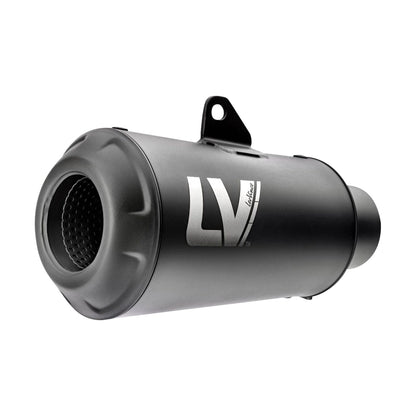 Kawasaki Z900 (22-24) m.fl. LeoVince LV-10 slip-on – rustfri – godkendt – mat sort – 15204FB