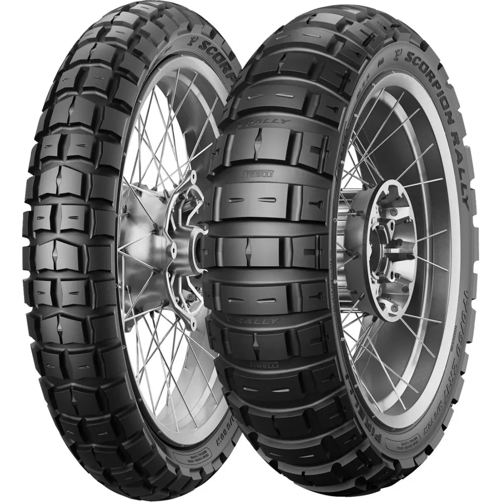 Pirelli Scorpion Rally 90/90-21 54R TL – fordæk – originalt Pirelli fordæk med alsidigt greb på både asfalt og grus. Køb hos Mo2parts.