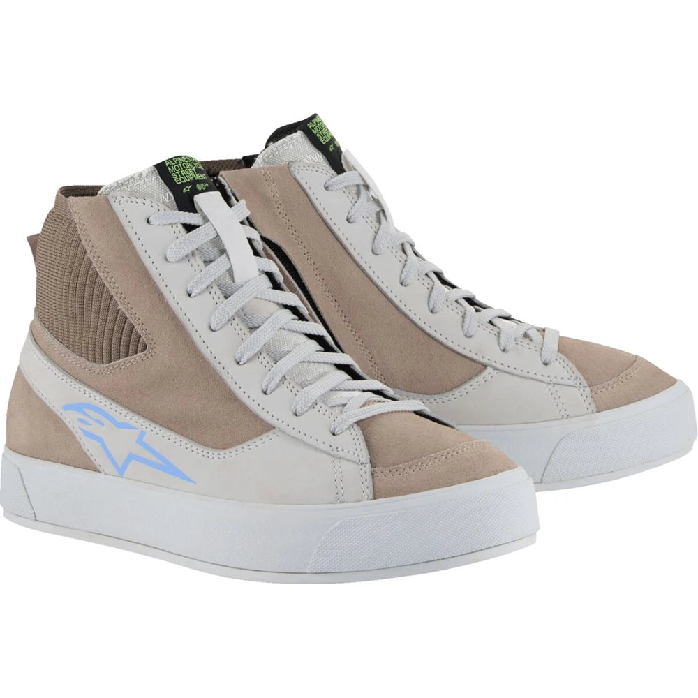 MC sko Stella Stated Podium – Brun/Hvid, str. EU 37 / US 5.5 fra Alpinestars – primært produktbillede