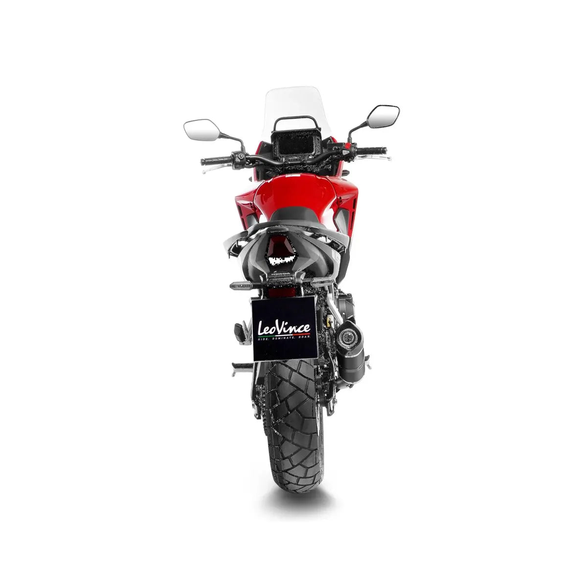 Honda CB500 Hornet (24-26) m.fl. LeoVince LV One EVO slip-on – rustfri – ekstra produktvisning af lyddæmper, finish og detaljer 4