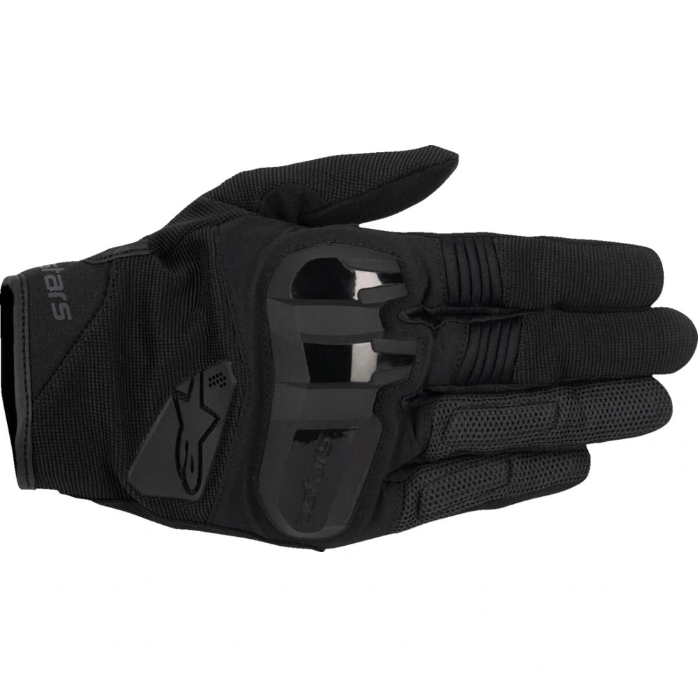 MC handsker Chrome V2, herre – Asphalt Black, str. M fra Alpinestars – primært produktbillede